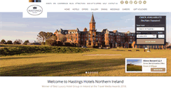 Desktop Screenshot of hastingshotels.com